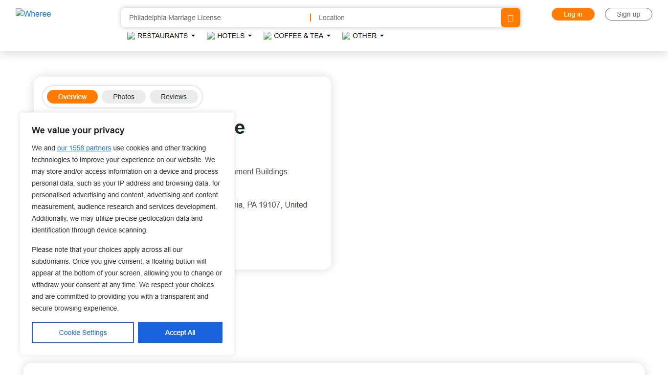 Philadelphia Marriage License - Reviews, Photos & Phone Number - Updated January 2026 - Courthouses in Philadelphia City, Philadelphia County - Wheree